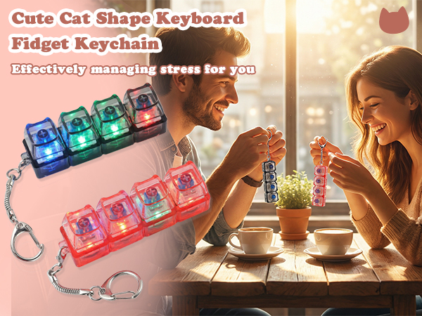 keyboard fidget toy light up