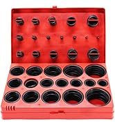 TEXALAN 419pc Universal O-Ring Assortment Set Metric Kit Automotive Seal Rubber Gasket