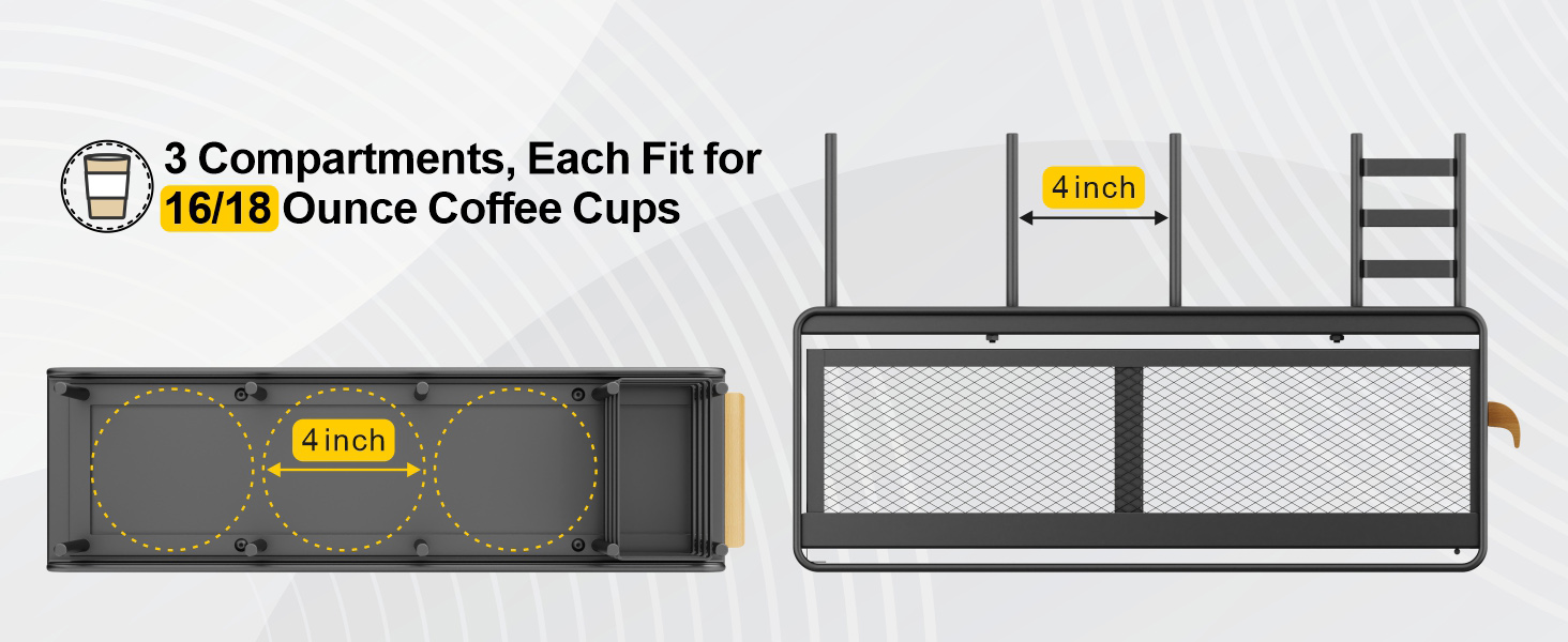 coffee bar organizer