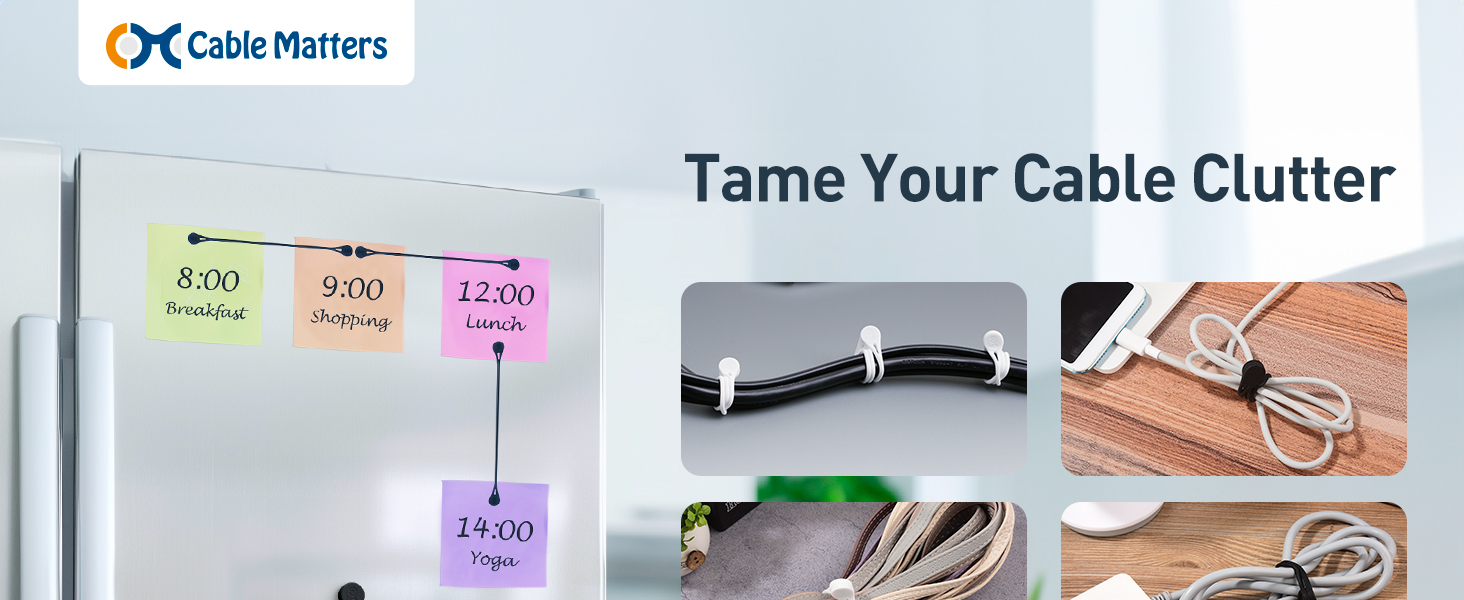Silicone Magnetic Cable Ties