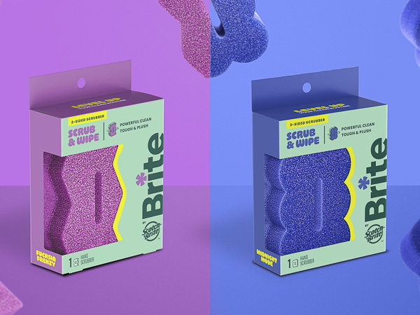 Brite by Scotch-Brite Scrub and Wipe