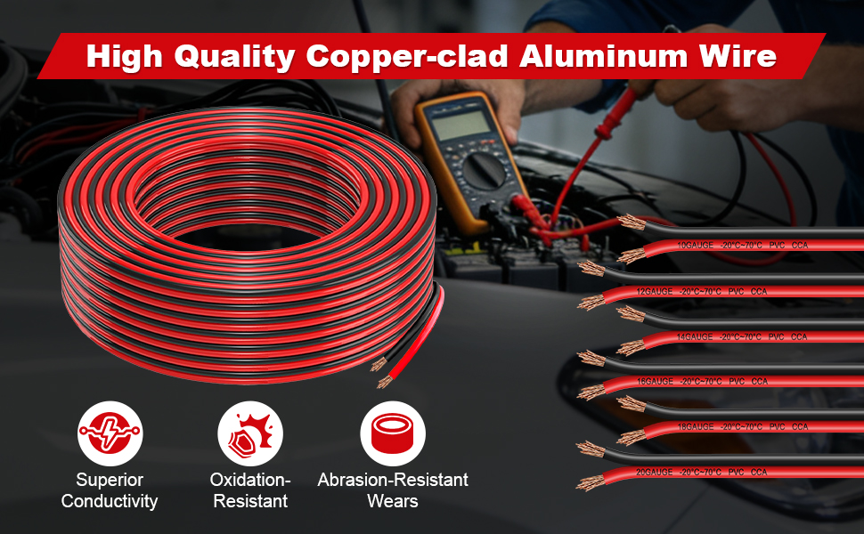 PVC Copper Clad Aluminum Extension Cord