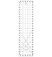 Headley Tools Sewing Ruler,Quilting Ruler (6.5