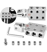 Young Dance 6x2/0 Gauge AWG Lead-Acid Battery Terminals Clamp - 6-Way Connectors, Positive and Ne...