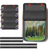 FDKJEJC Rv Door Window Shade Cover, Rv Blackout Curtains with Uv Protection, New Model Foldable R...