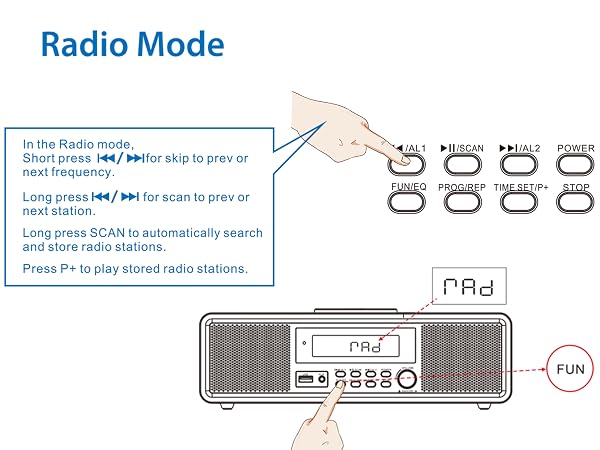 radio cd boombox