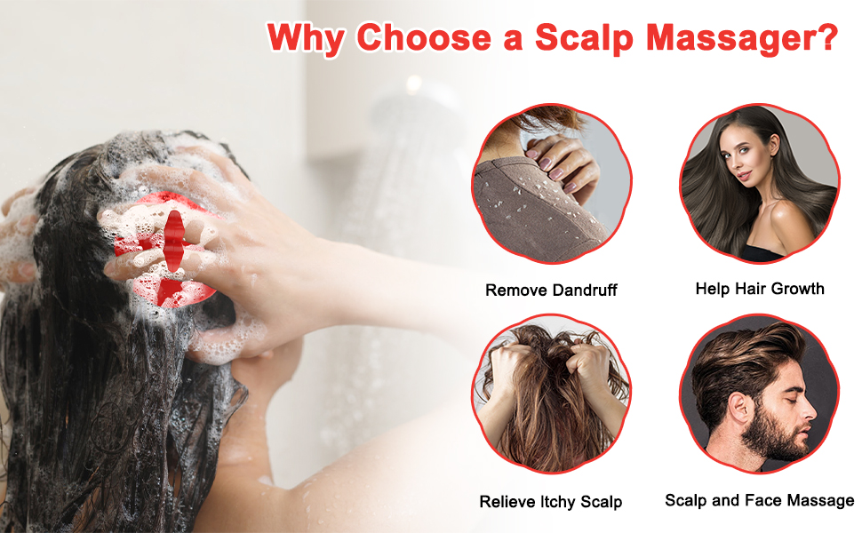 Dandruff cleaning brush