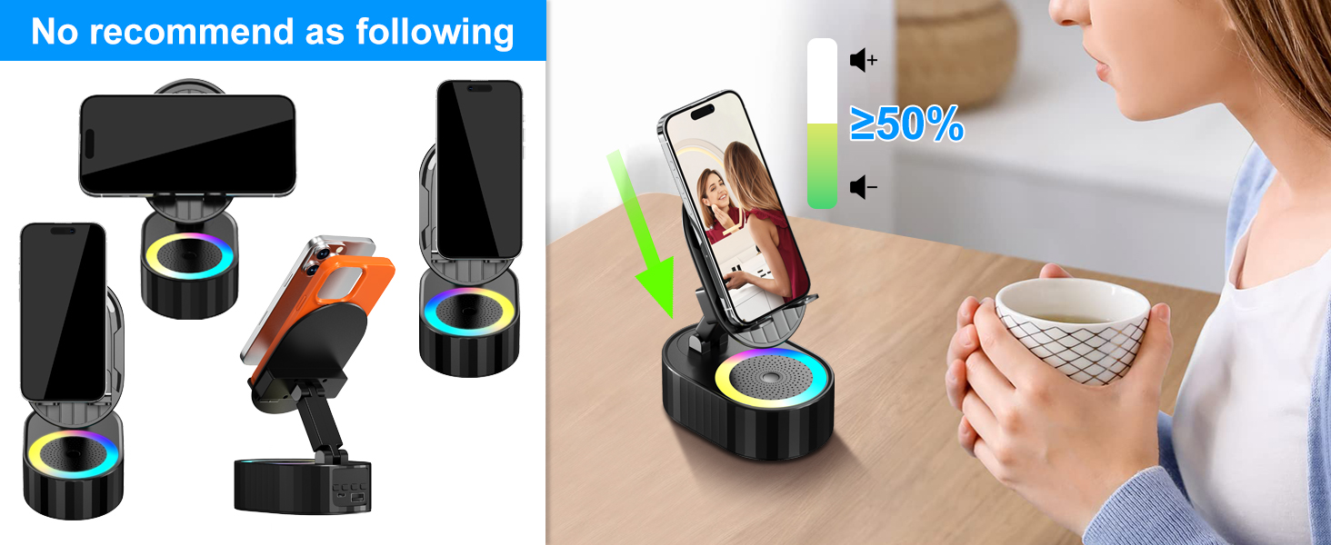 induction speaker phone stand
