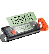 DLYPOW Battery Tester with Magnetic Hold & LCD Display, Small Battery Checker Tester for AA AAA C...