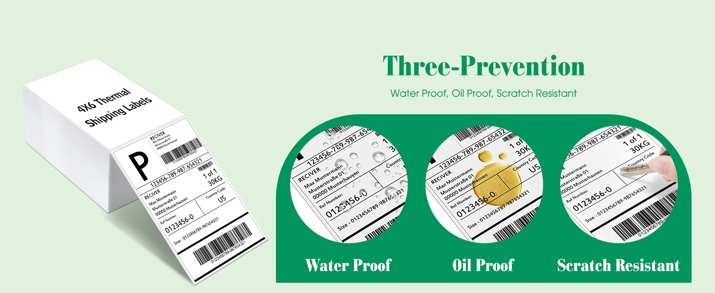 shipping labels