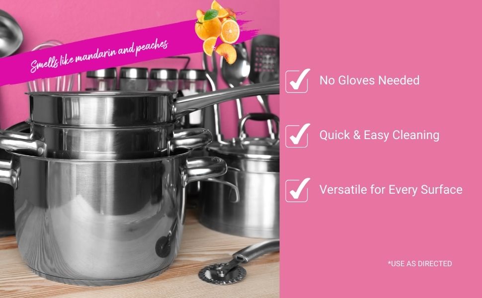 Cleaning Paste Mandarin Peaches cleaning paste Multi-purpose cleaning paste Astonish Home cleaner