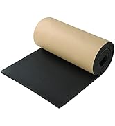AMGSH Sponge Neoprene with Adhesive Foam Rubber Sheet 1/2" Thick *12" Wide X 54"Long, Padding Gas...