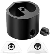 Starlink Mini Tripod Adapter Fits 2026-2024 Pipe & Flat Mount, CNC Aluminum Alloy, 1/4''-20 & 3/8...