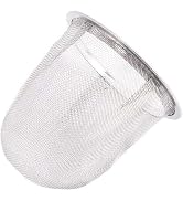 Silver 6cm Reusable Stainless Steel Tea Infuser Mesh Strainer, Metal Teapot Replacement Mesh Stra...