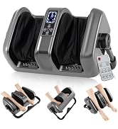 ARLIME Foot Massager with Heat, Deep Kneading Shiatsu Machine for Muscle Arm Relaxation, Foot and...