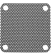 Easycargo 10pcs 40mm Fan Cover Dust Filter 40x40mm