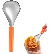 MAGICLULU Pumpkin Scraper Serrated Spoon Pumpkin Core Remover Scoop Stainless Steel Corer Scooper...