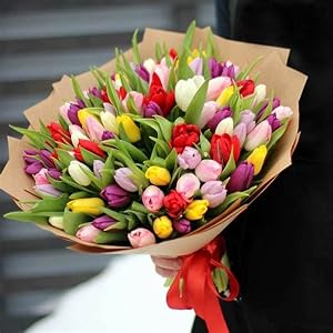 Faux PU Tulip Bouquet
