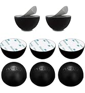 1.25" Silicone Hemisphere Bumpers Isolation Feet, 8Pack Non Skid Speaker Isolation Pads,for Small...