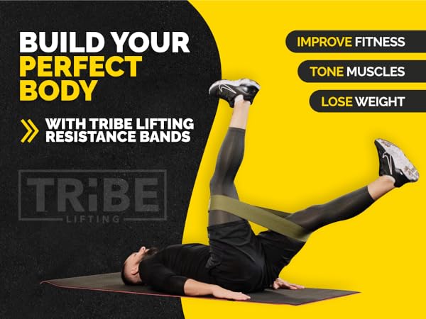 Benefits of Tribe Lifting Leg Resistance Bands for Working Out