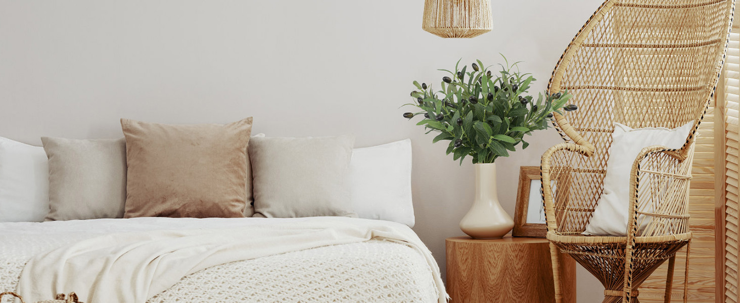 Faux Olive Branches