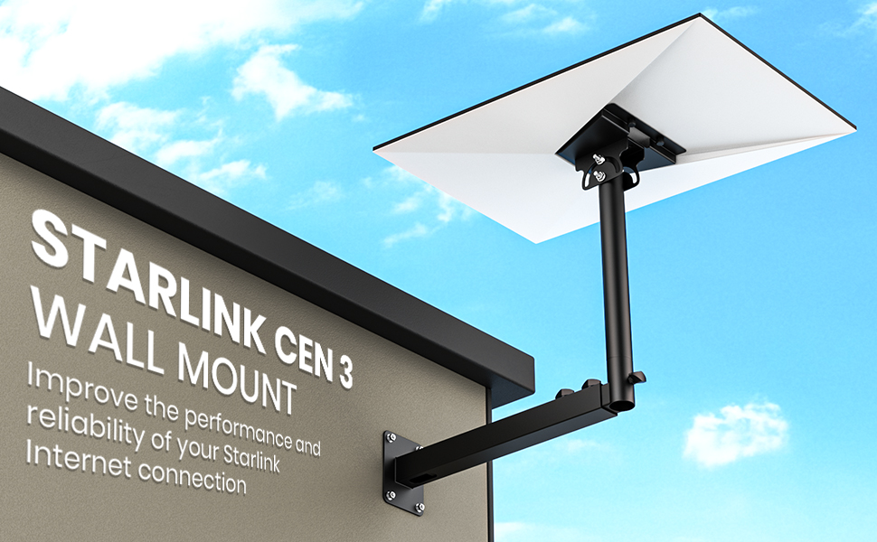 360° Wall Mount Starlink Gen 3 Mount Starlink Gen 3 Mount Starlink Gen 3 Mount Starlink Gen 3 Mount