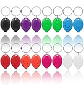 16Pcs LED Keychain Flashlight White Light Mini Keychain Light Ultra Bright Tiny Flashlight, Micro...