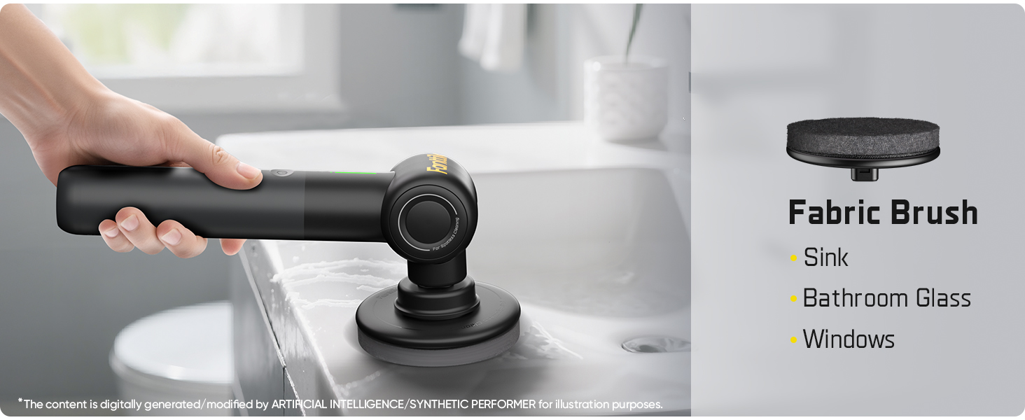 Switch. Scrub. Shine. ——6 Attachments for Every Challenge