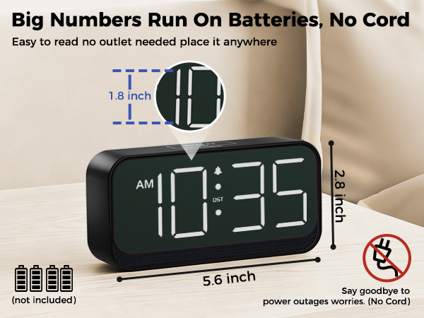clock for bedroom