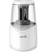 tenwin Rechargeable Pencil Sharpener for No.2 & Colored 6-8mm Pencils, Heavy Duty Electric Pencil...