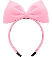 Bowknot Halloween Headband, Sweet Pink Bow Headband Bowknot Hair Hoops Bands Headpiece Hairband f...