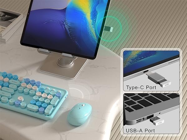COMPUTER KEYBOARD AND MOUSE