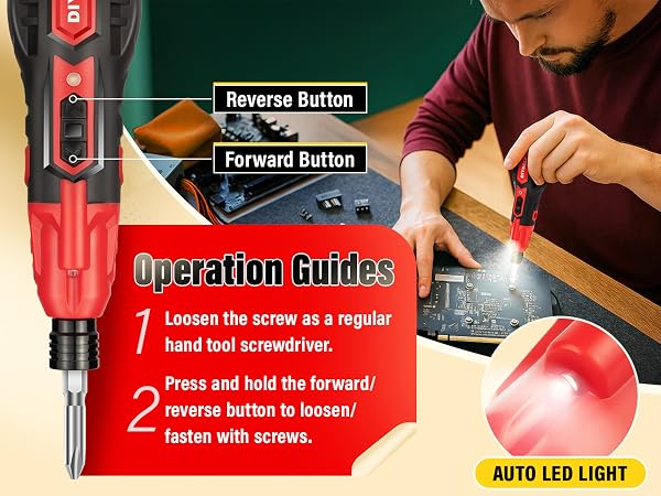 cordless screwdriver