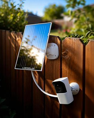 LinkSolar Solar panel for Security Camera Outdoor