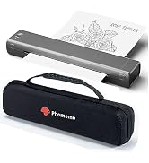 Phomemo Inkless Portable Printer for Travel - Wireless Thermal Printer Compatible with Phone & La...