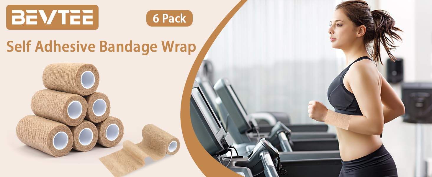 self adhesive bandage wrap