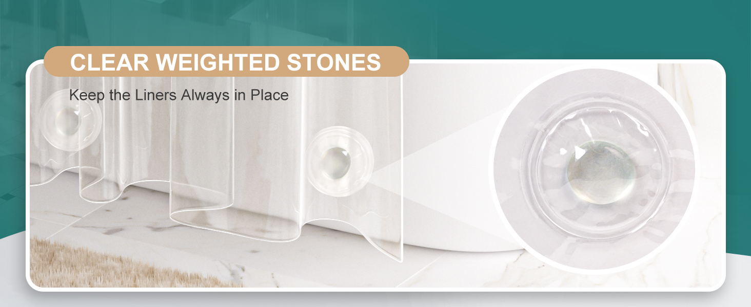 heavy duty shower curtain liner