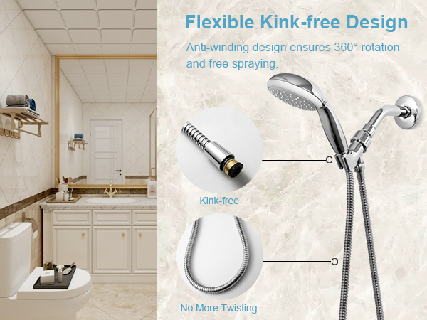 explosion proof shower hose