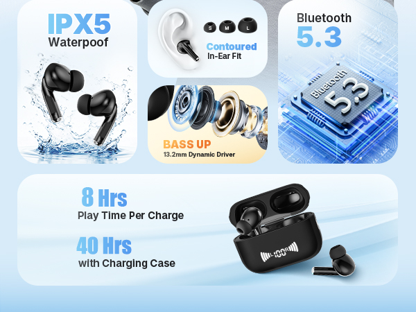 bluetooth wireless earphones