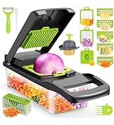 Vegetable Chopper,Senbowe Multifunctional 13-in-1 Food Choppers Onion Chopper Vegetable Slicer Cu...
