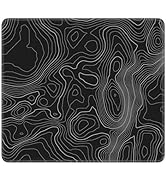 Niniubye Mouse Pad, Minimalism Marble Style Computer Pad, Anti-Slip Rubber Mouse Mat with Stitche...