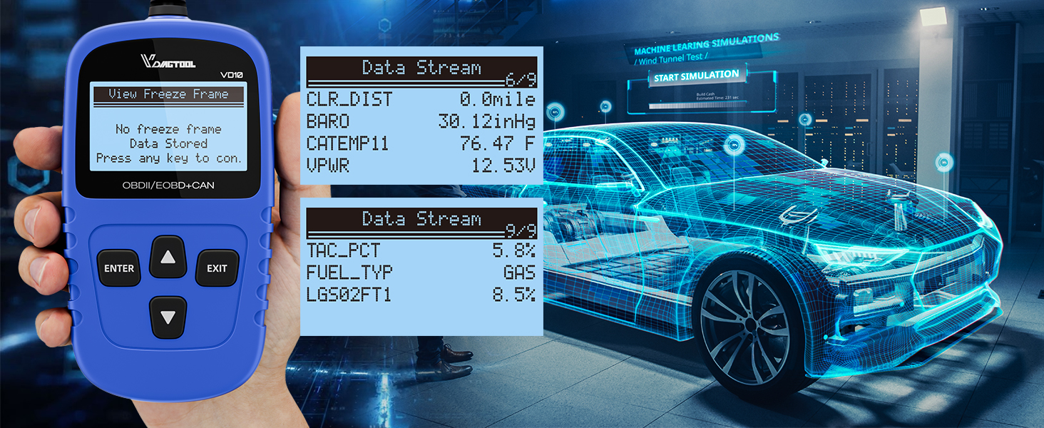 data stream & view freeze frame