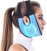 Wisdom Teeth Ice Pack Head Wrap with Ear Hole Design, Reusable Hot Cold Gel Face Ice Pac...
