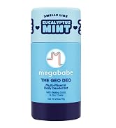 Megababe Daily Deodorant - The Geo Deo with Multi-Minerals | Aluminum-Free, All Natural | 2.6 oz