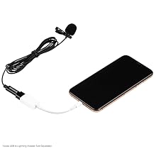 Connected to an iPhone with the Apple Lightning to USB Camera Adapter