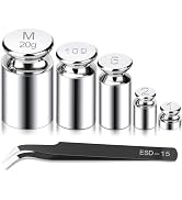 Fuzion Calibration Weights 1g 2g 5g 10g 20g, Stainless Steel Scale Calibration Weight Set, Calibr...