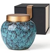Small Urns for Human Ashes Keepsake,Handmade Mini Cremation Urn for Human Pet Ashes,Ceramic Urns ...