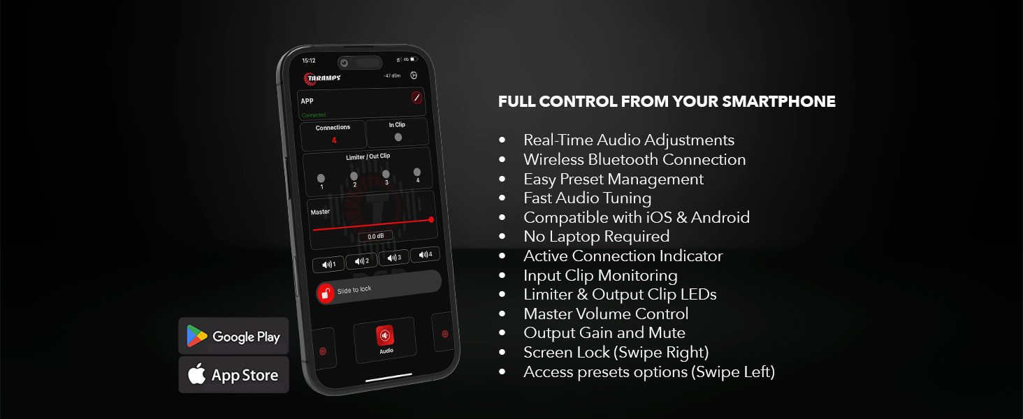 Taramps DSP PRO 2.4 BT+ with EQ, Crossover and Bluetooth Connectivity