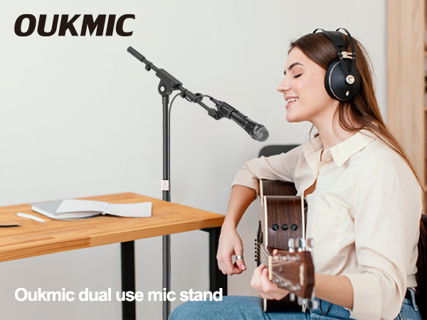 Fits for All Types of Microphone Sturdy Tripod Base