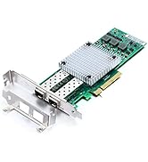 10Gb SFP+ PCI-E Network Card NIC, with Broadcom BCM57810S Chip, Dual SFP+ Port, PCI Express X8, S...